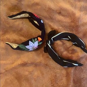 Set of two head bands bought at Anthropologie
